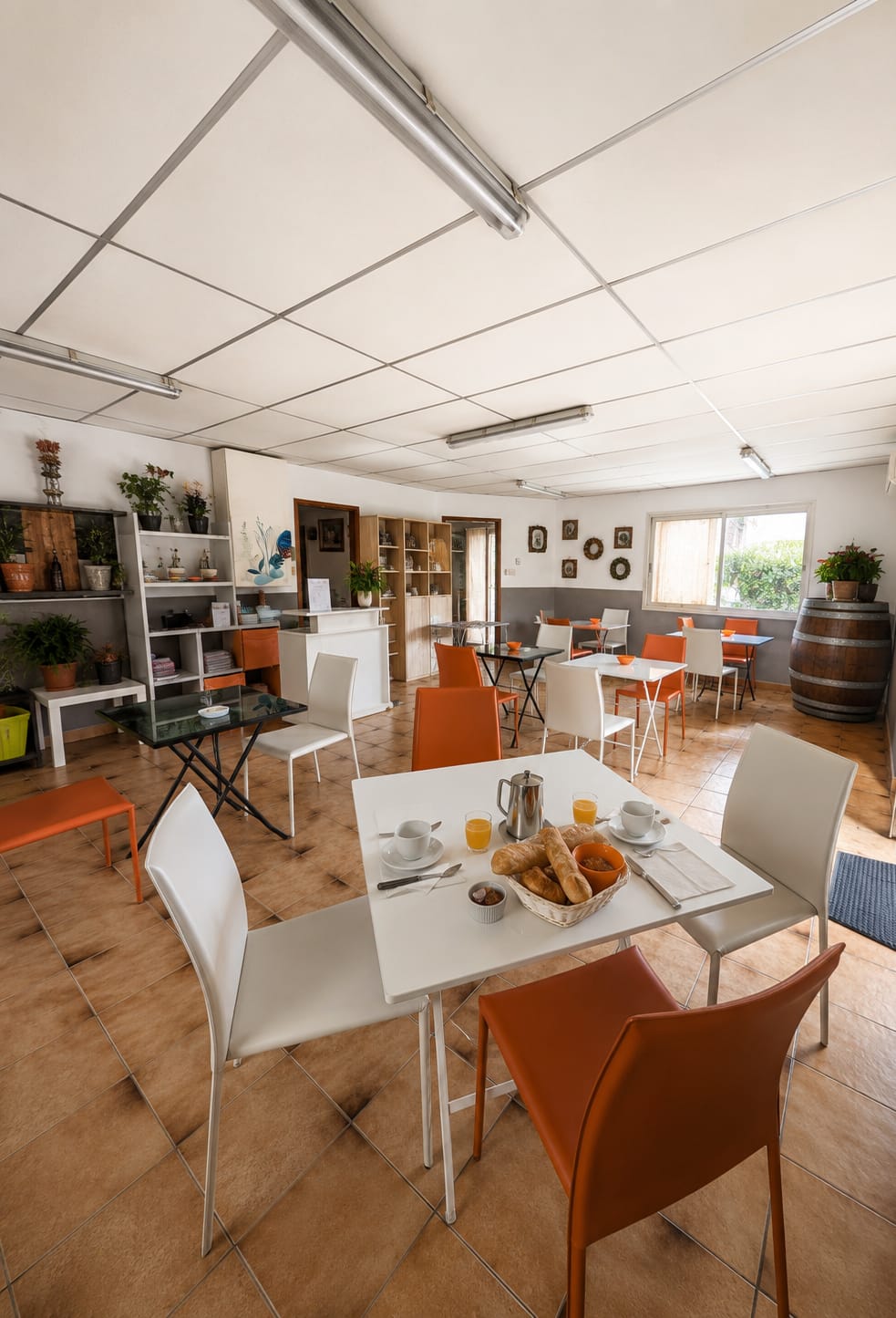 Salle du petit déjeuner